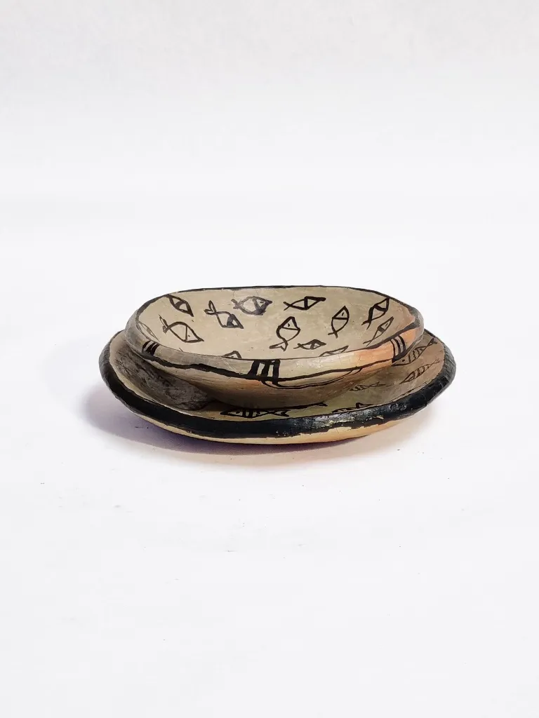 Serving Dish Terracotta I Fish M01.webp