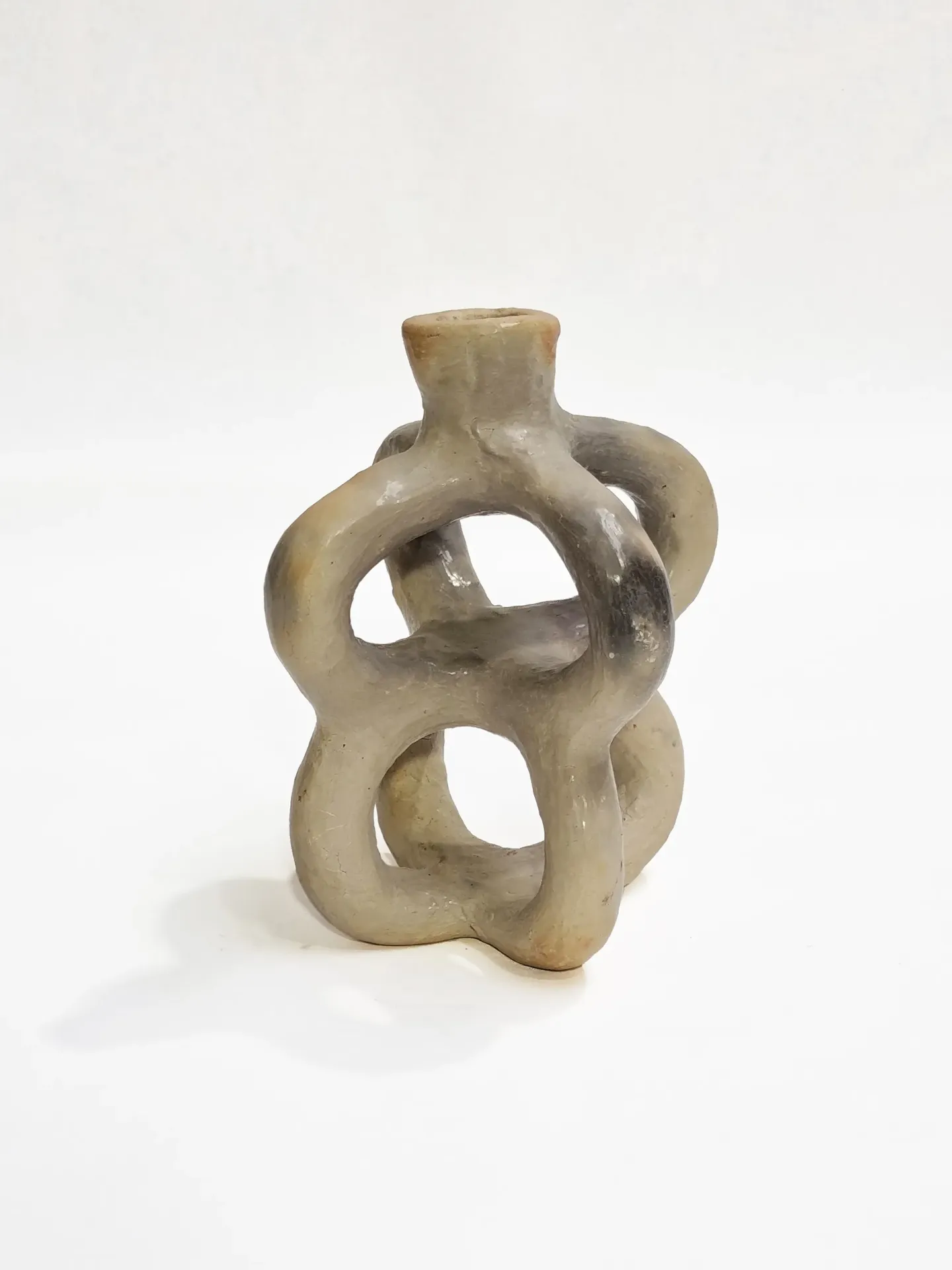 Candle Holder Terracotta I Loop I 001 S3