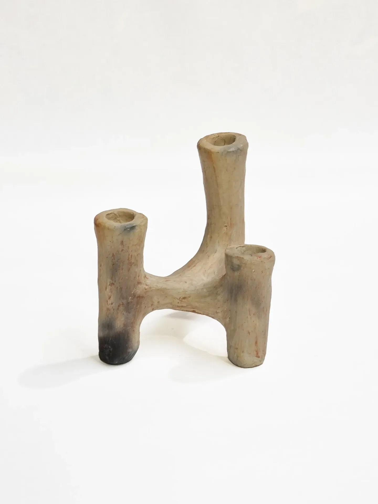 Candle Holder Terracotta I Trio I 001 S3 (Clay)