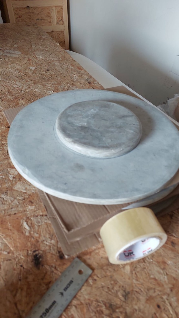 X Serving Platter Marble D40