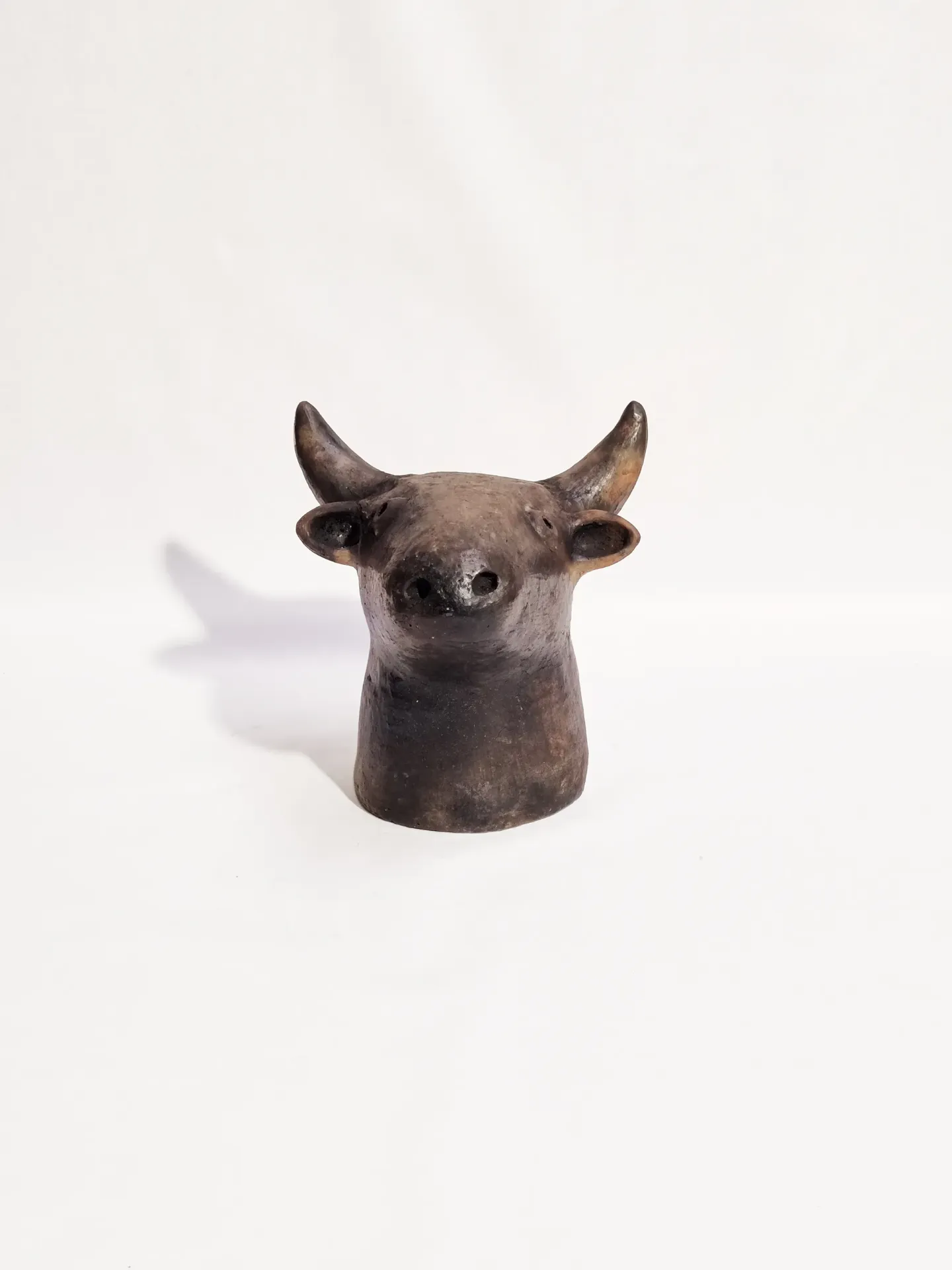 Statue Terracotta Head Ram