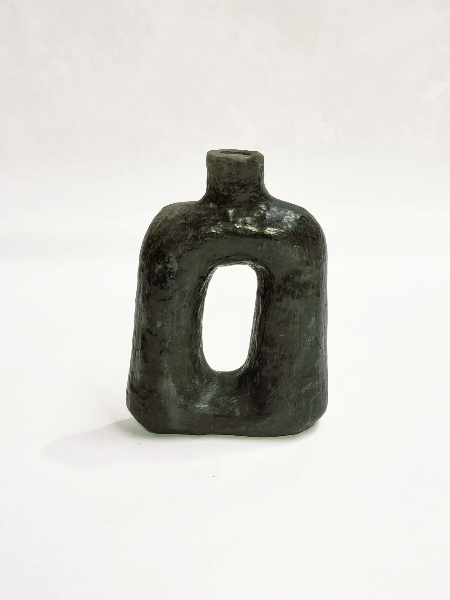 Vase Terracotta Square O
