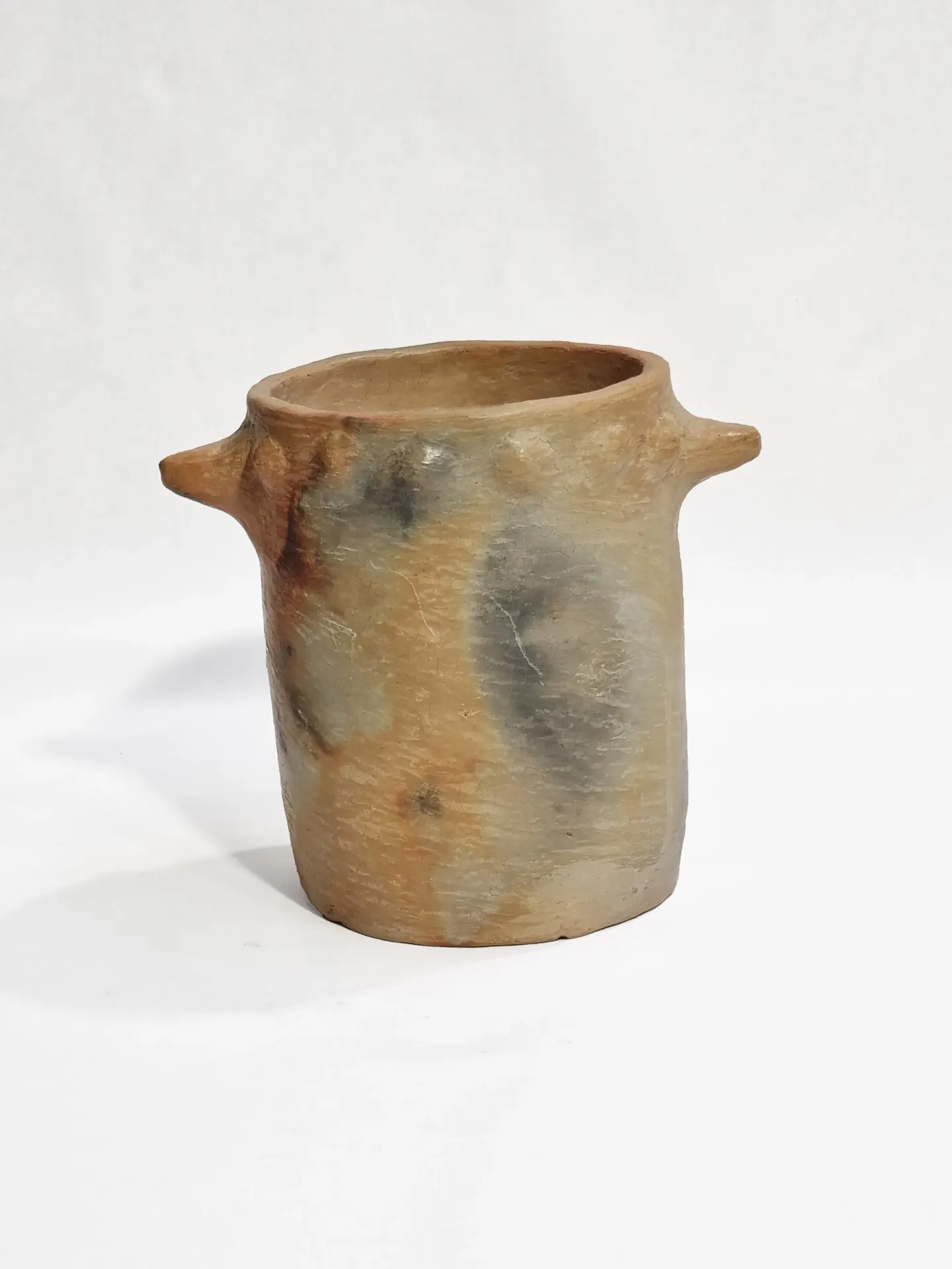 Pot with Handles Terracotta I Dot I 001 S4 Clay