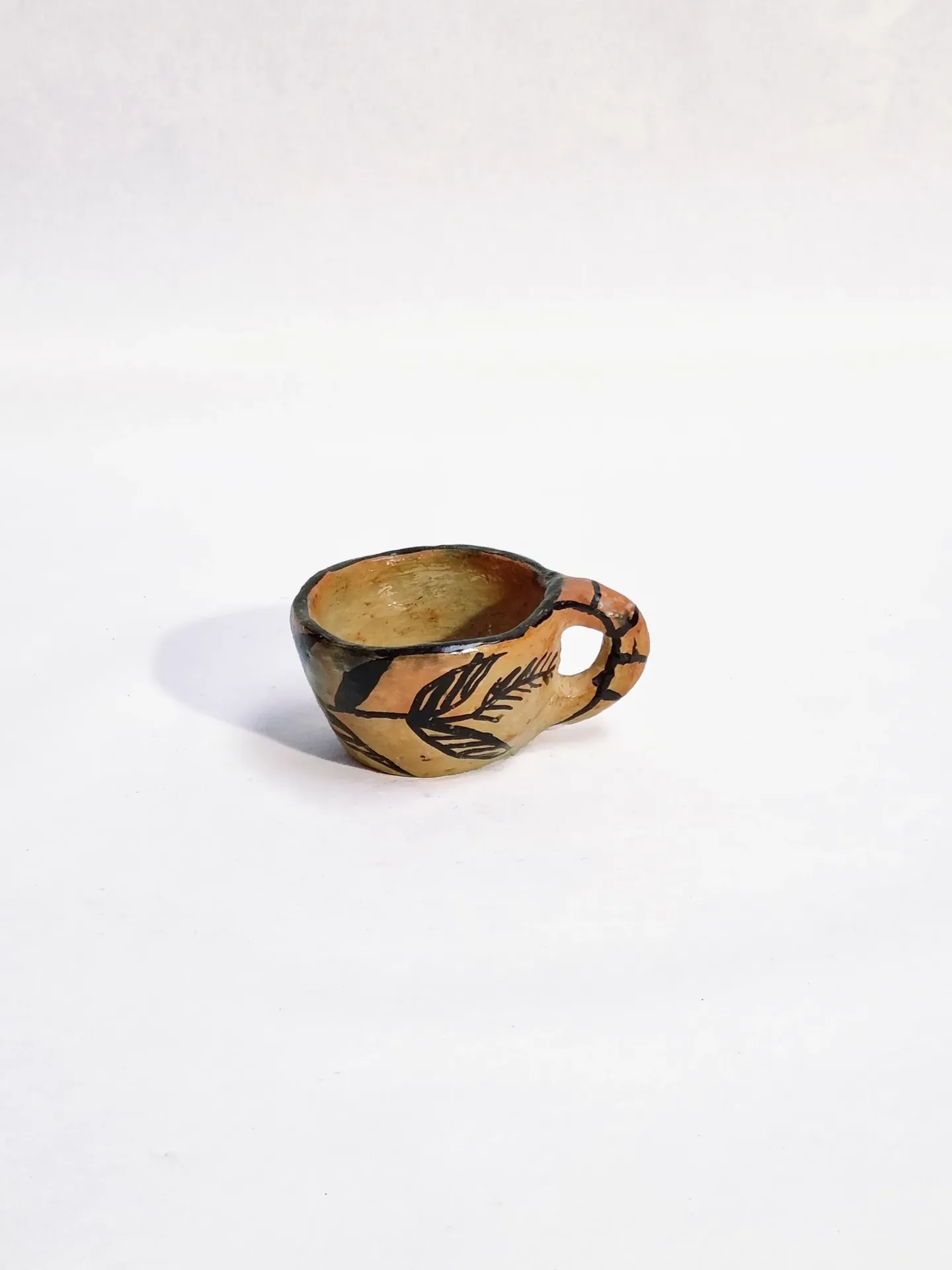 Coffee Cup Terracotta I Vintage I 001 Print