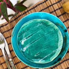 X Plate Soupe l Azure