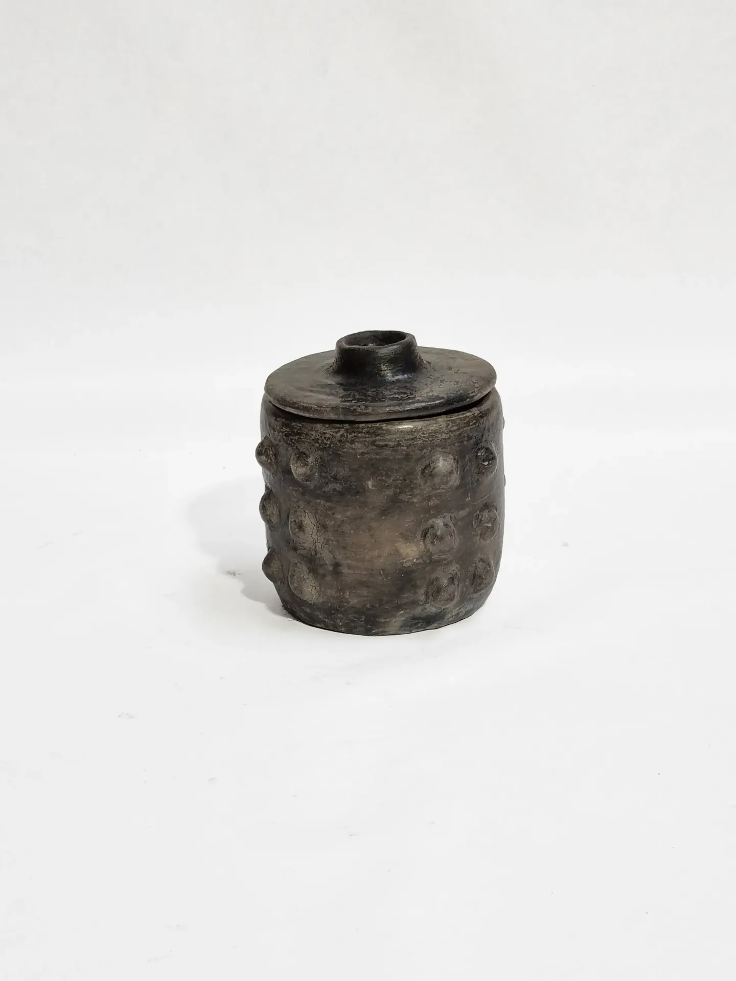 Pot & Lid Terracotta I Dot I 001 S2